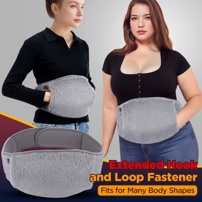 Cold-Proof Uterus Warming Belt Electric Heated Abdomen Waist Warmer Artifact Graphene Heating Stomach Soft Hand Warming Pad